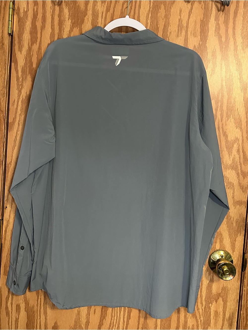 Men’s Large Columbia Titanium Long Sleeve Outdoor Button Down Shirt SPF - Picture 2 of 4
